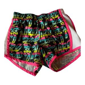 nike icon clash color block shorts